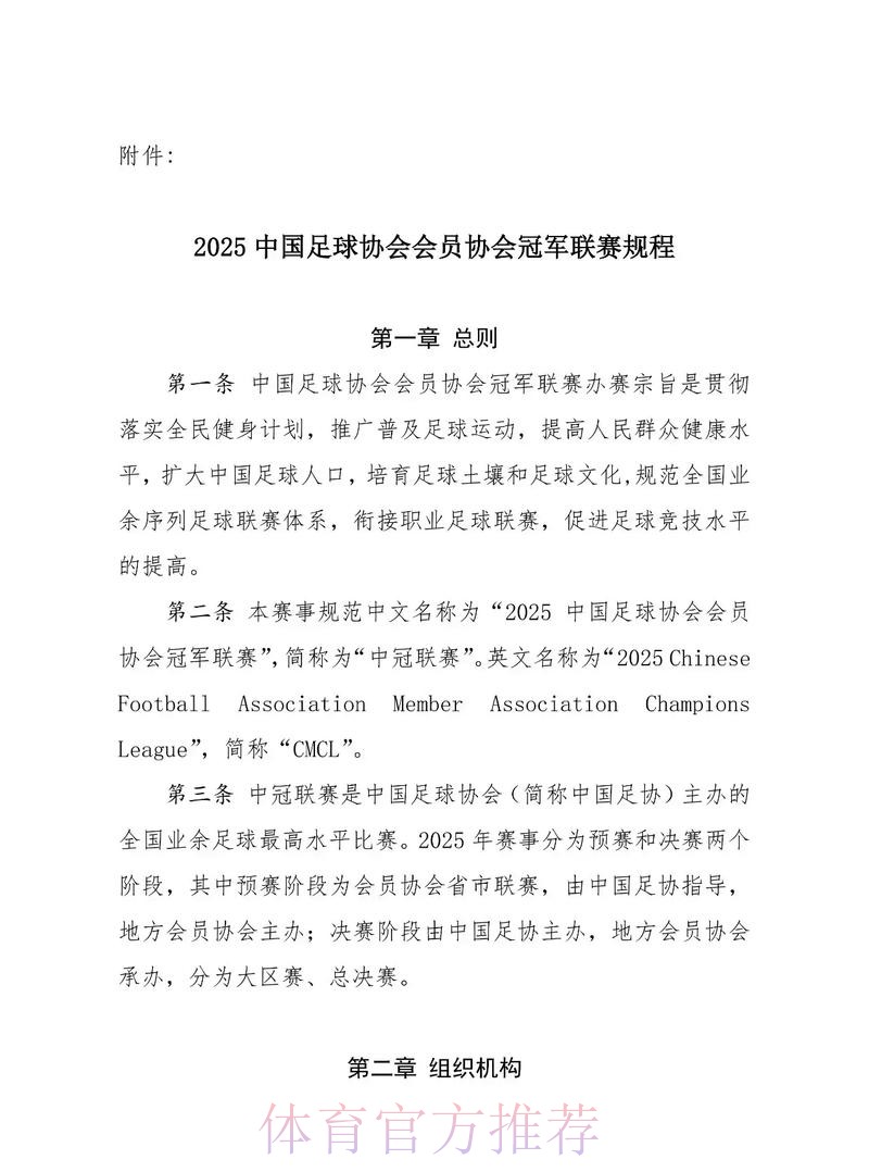 第十届中国足球协会第二次会员大会审议《中国足球协会章程》(修正案)